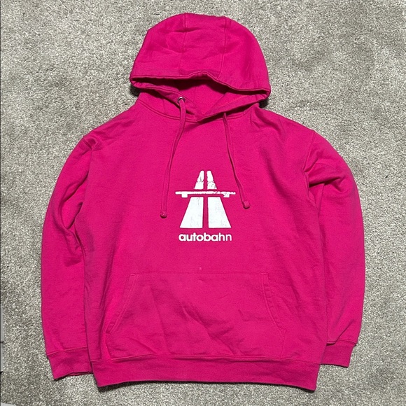 Vintage Other - Vintage Autobahn Pink Hoodie